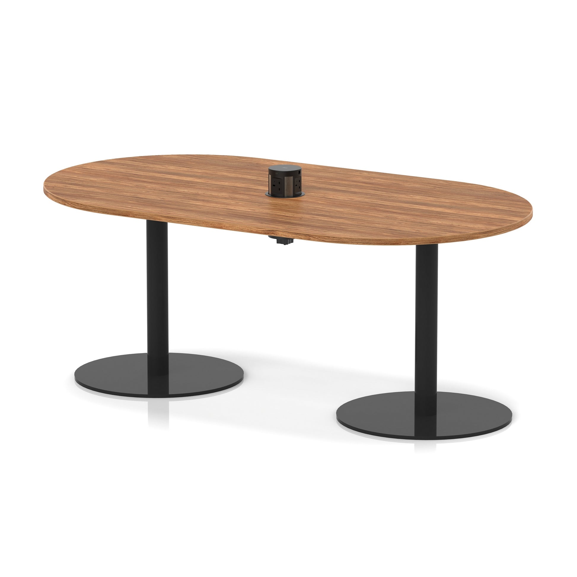Italia Volta Poseur Boardroom Table With Pop-up Power Module