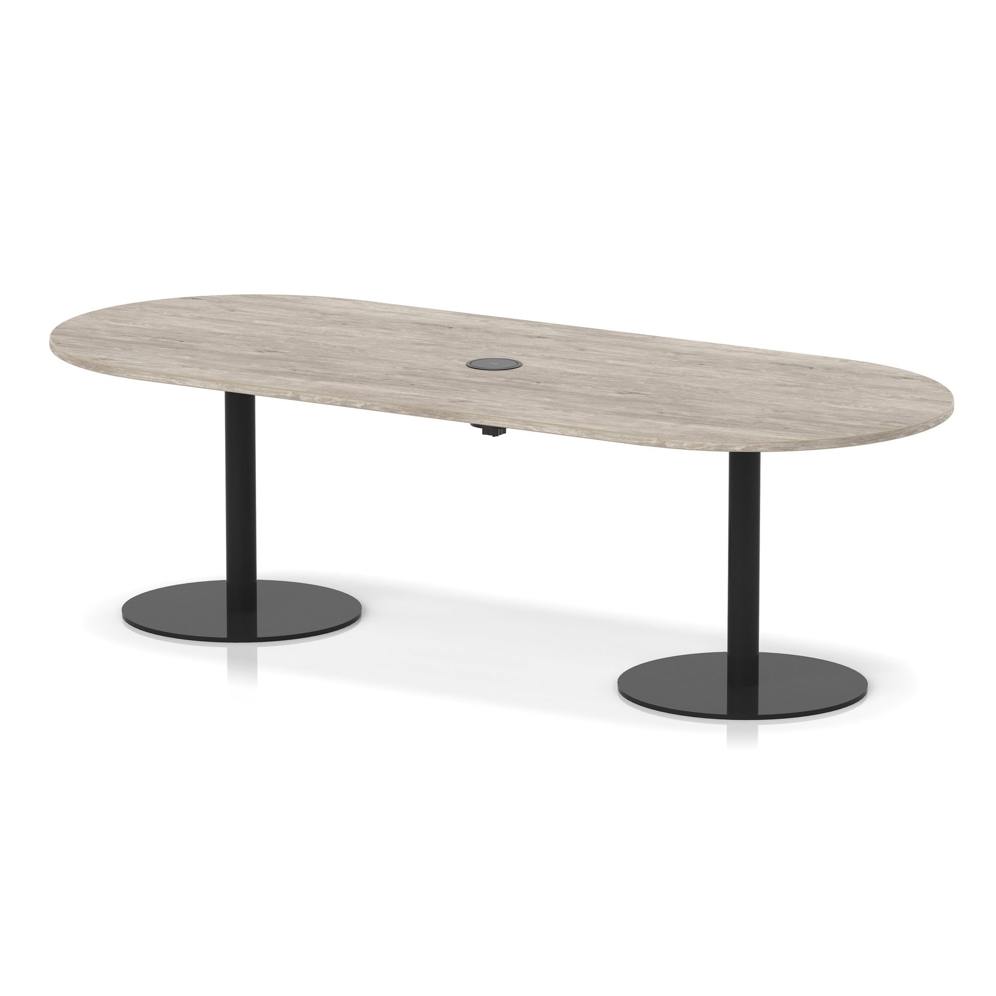 Italia Volta Poseur Boardroom Table With Pop-up Power Module