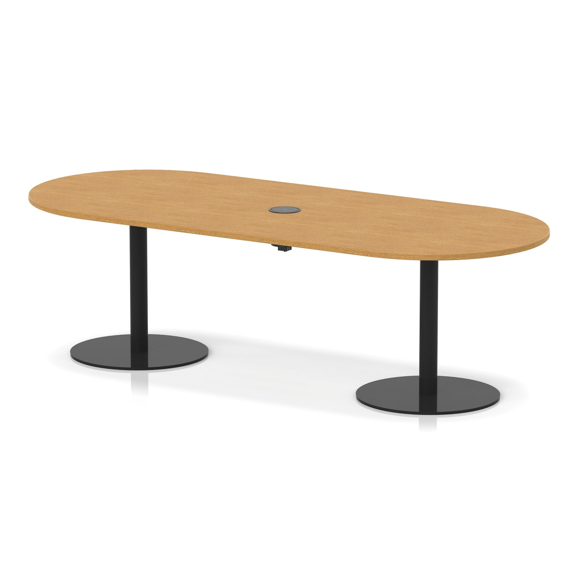 Italia Volta Poseur Boardroom Table With Pop-up Power Module