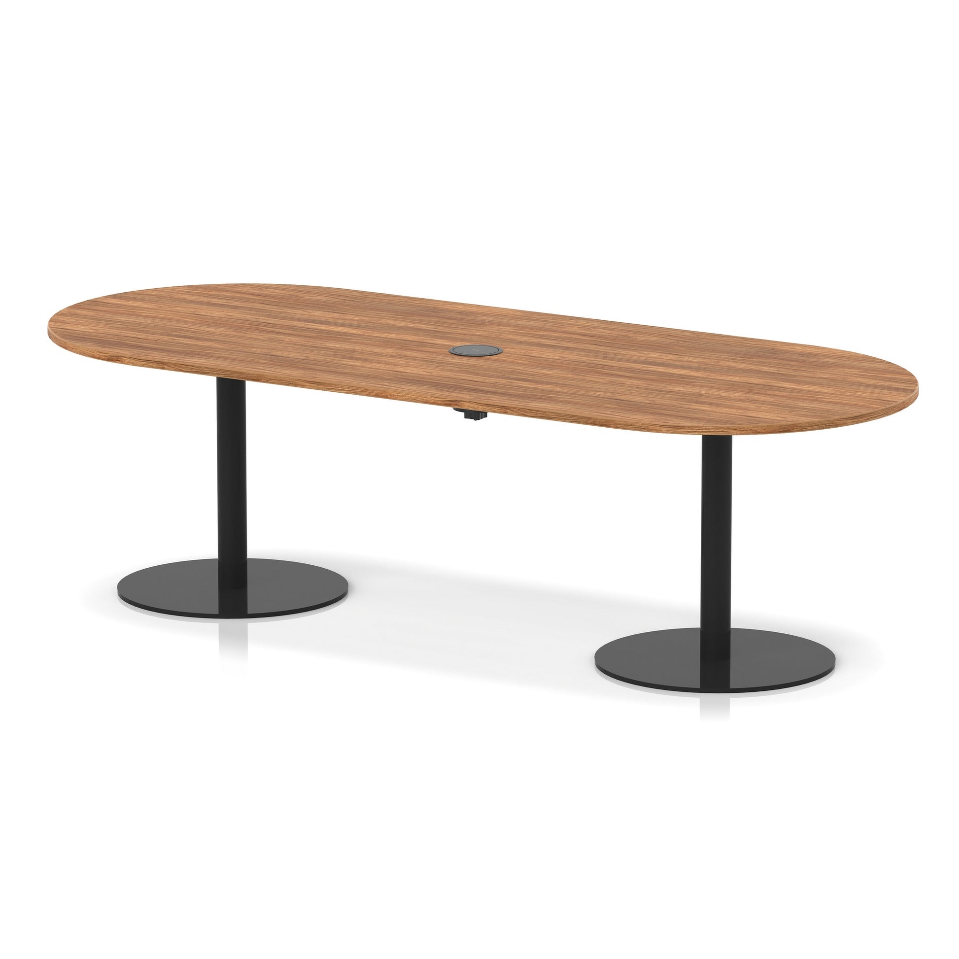 Italia Volta Poseur Boardroom Table With Pop-up Power Module