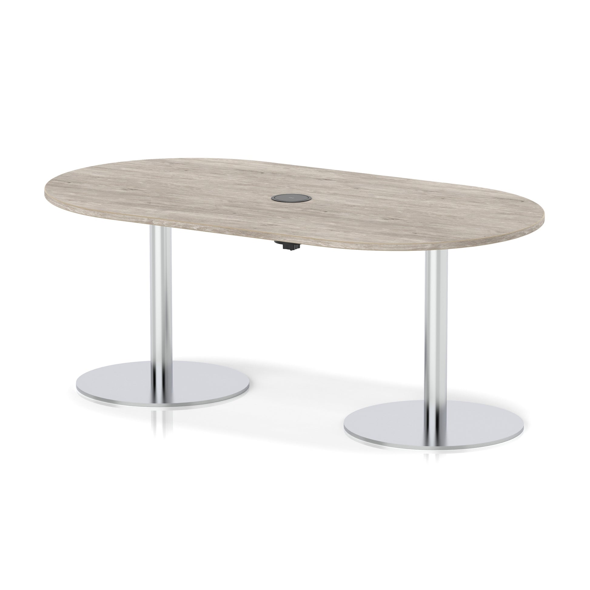 Italia Volta Poseur Boardroom Table With Pop-up Power Module