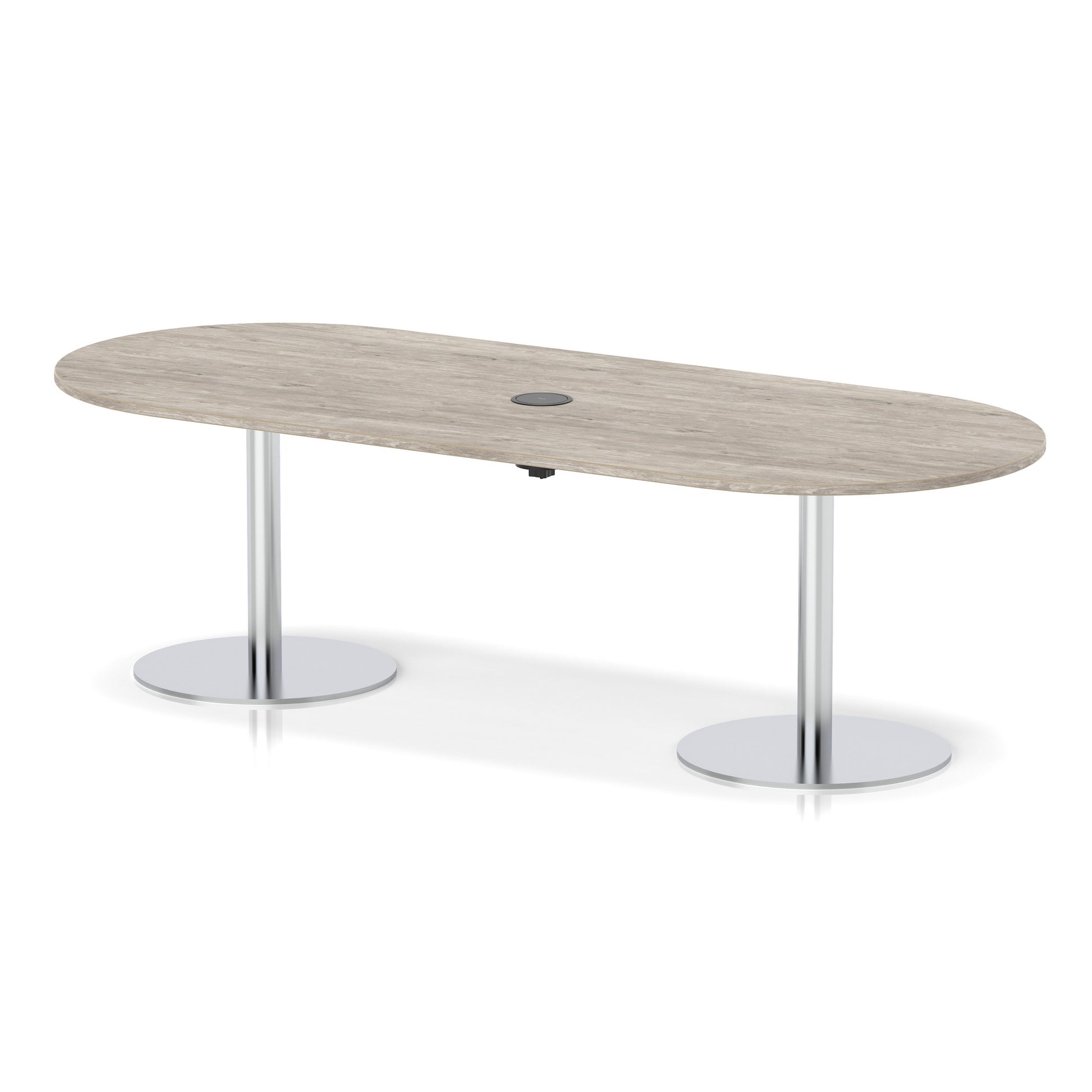 Italia Volta Poseur Boardroom Table With Pop-up Power Module