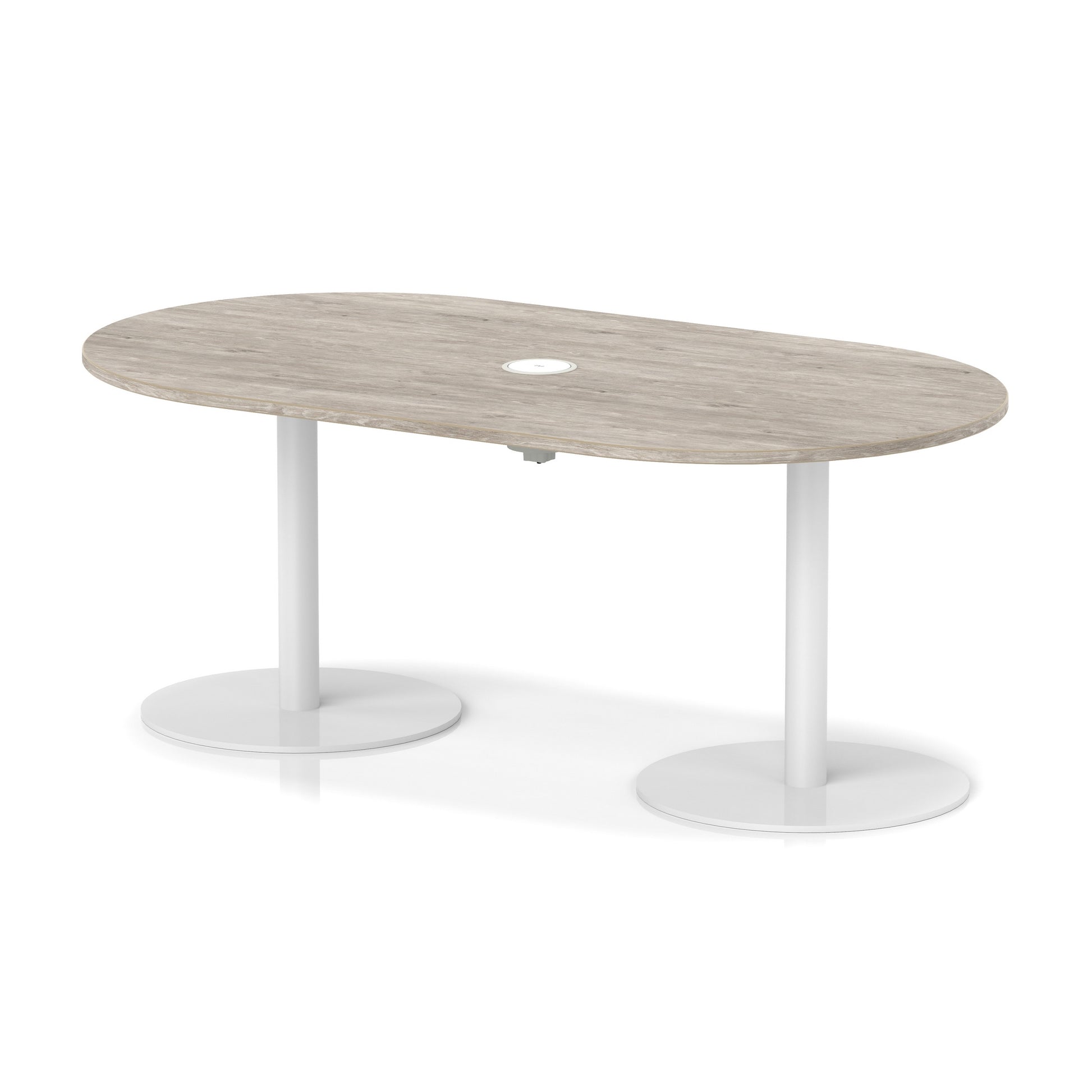 Italia Volta Poseur Boardroom Table With Pop-up Power Module