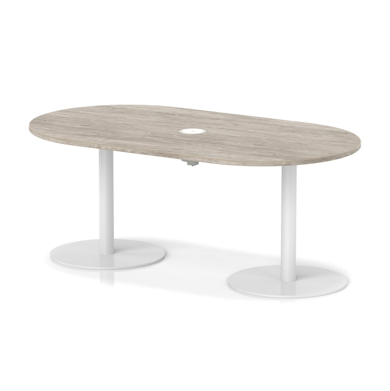 Italia Volta Poseur Boardroom Table With Pop-up Power Module