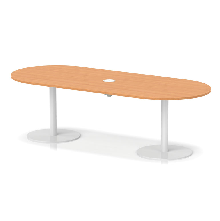 Italia Volta Poseur Boardroom Table With Pop-up Power Module