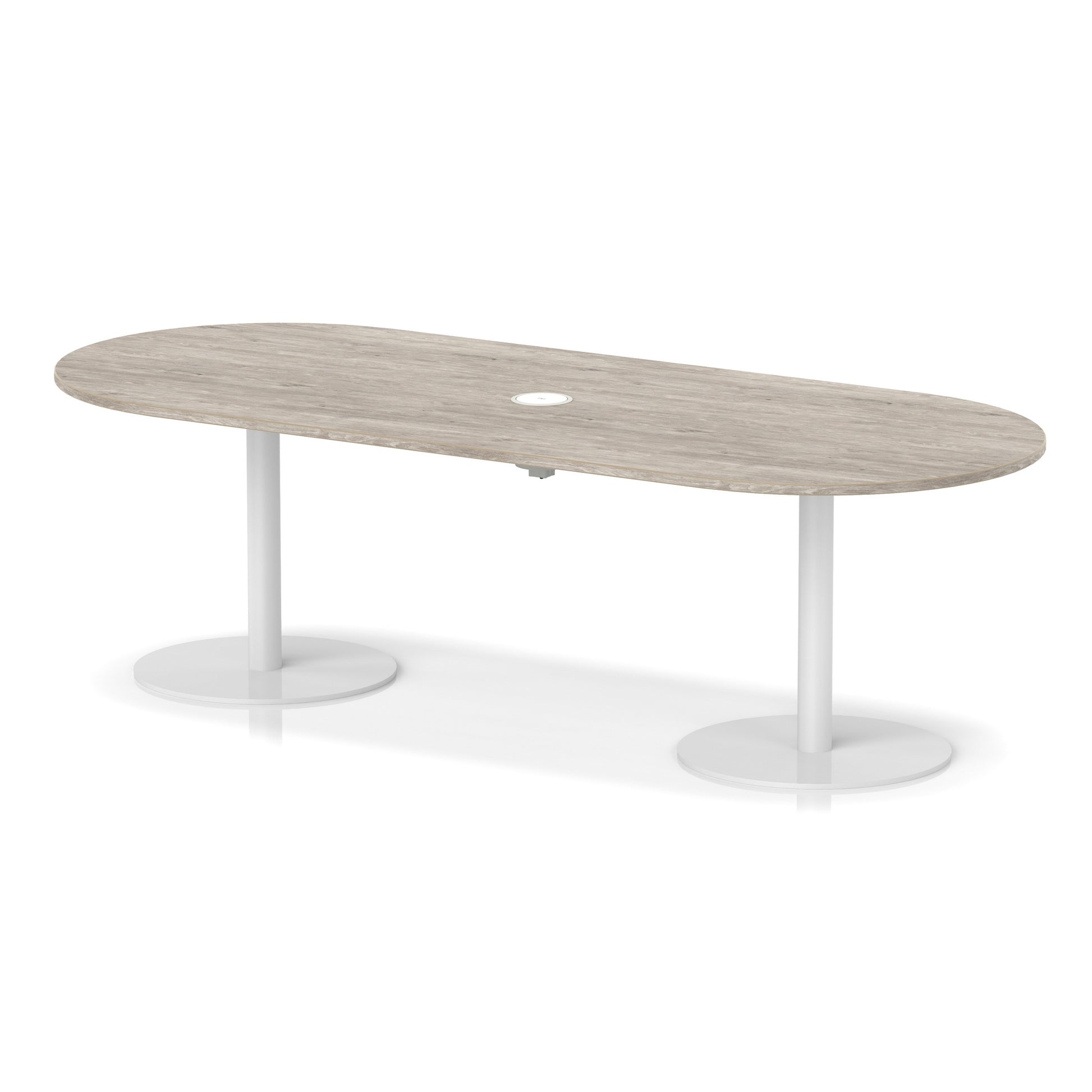 Italia Volta Poseur Boardroom Table With Pop-up Power Module