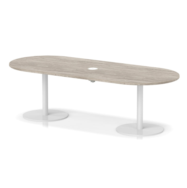 Italia Volta Poseur Boardroom Table With Pop-up Power Module