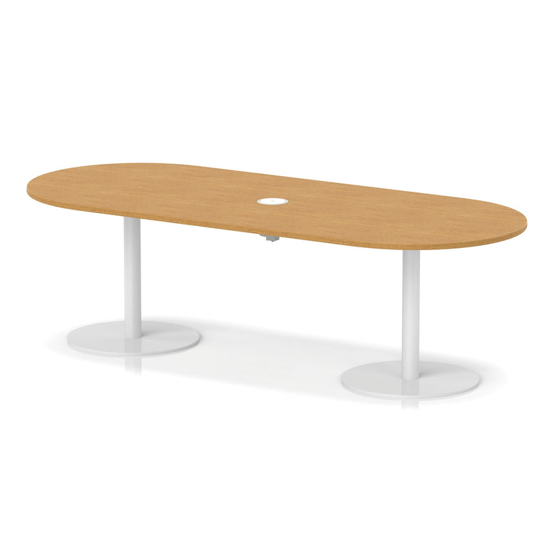 Italia Volta Poseur Boardroom Table With Pop-up Power Module