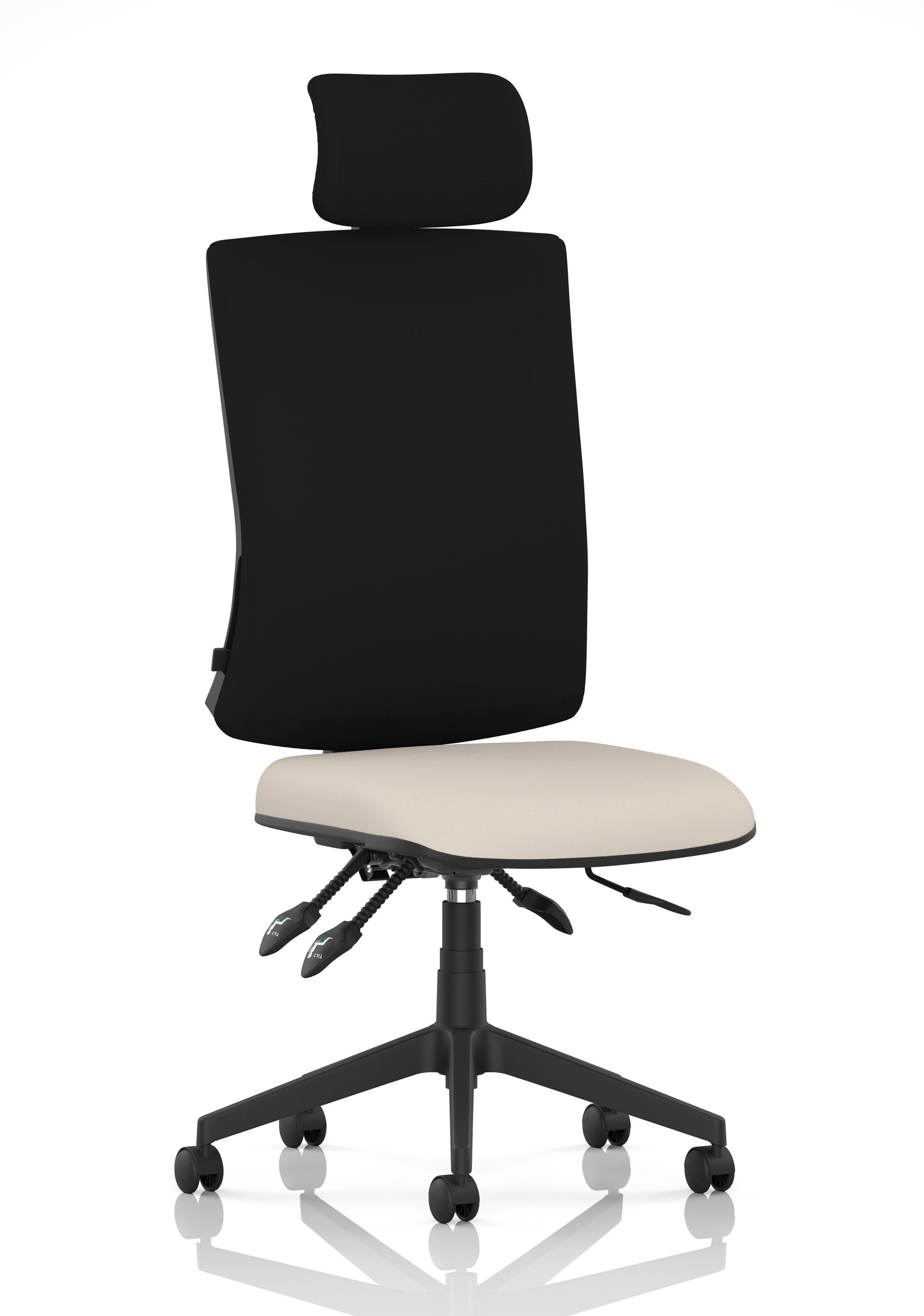 Orlena High Back Ergonomic Task Operator Office Chair with Headrest