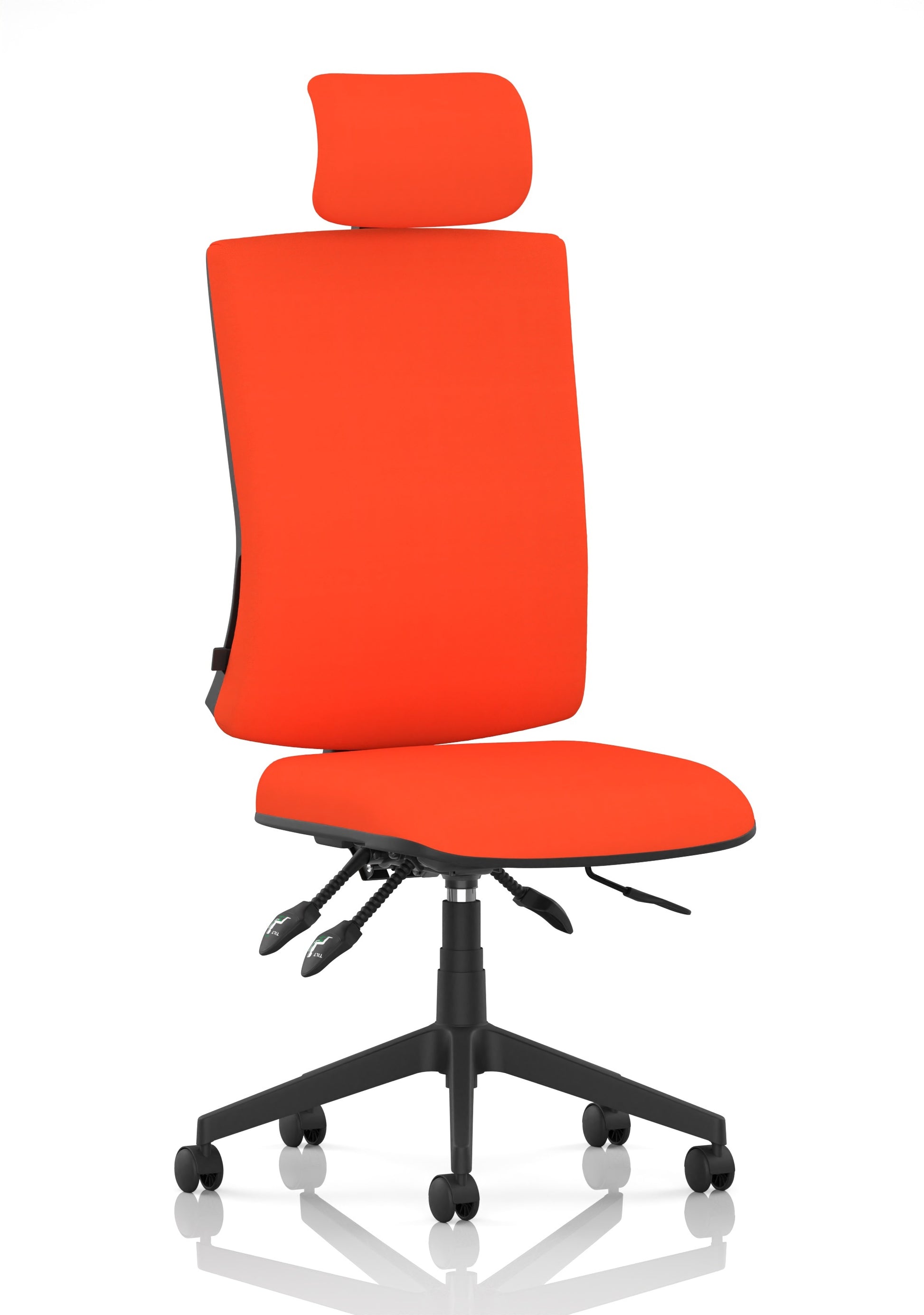 Orlena High Back Ergonomic Task Operator Office Chair with Headrest
