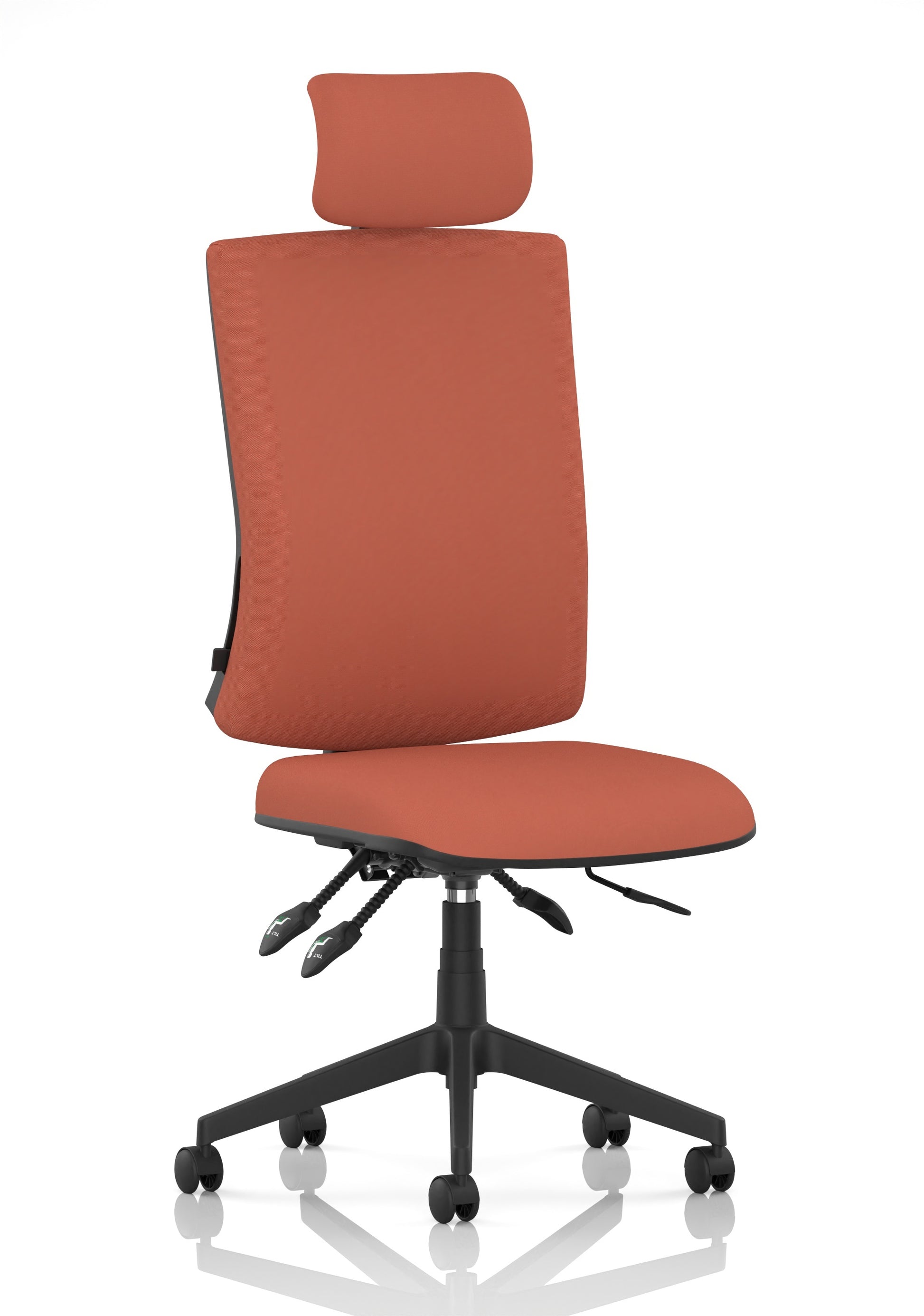 Orlena High Back Ergonomic Task Operator Office Chair with Headrest