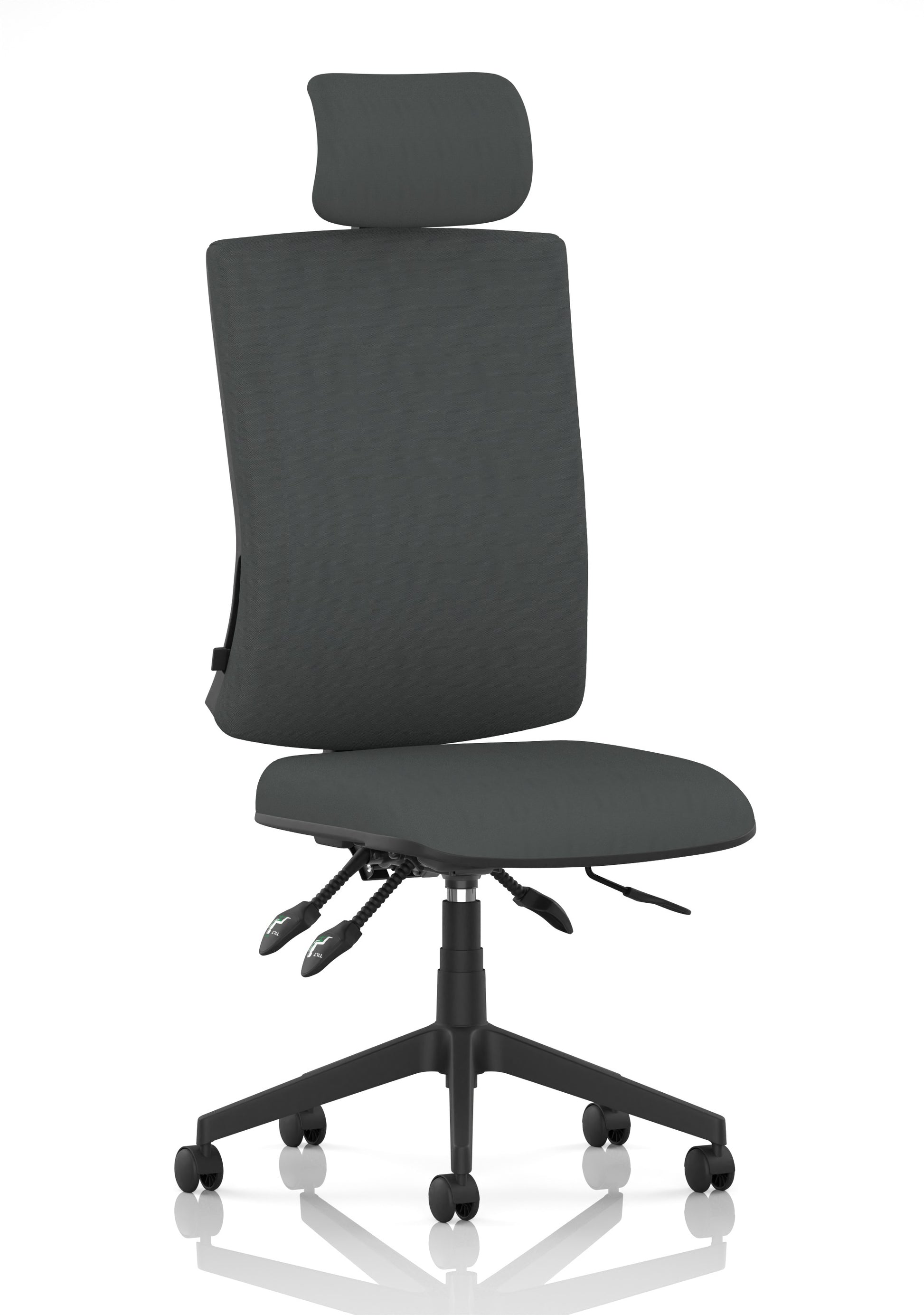 Orlena High Back Ergonomic Task Operator Office Chair with Headrest