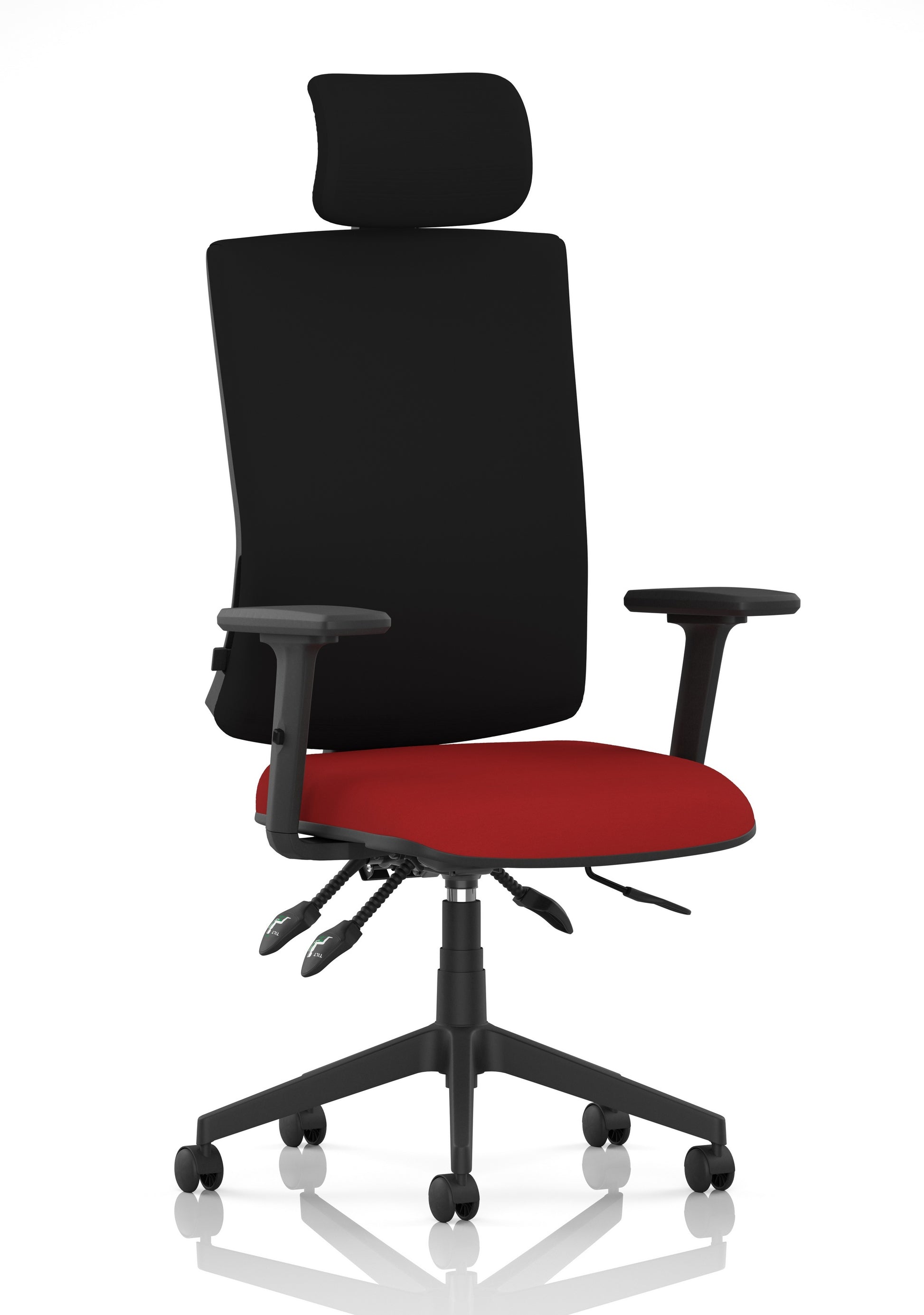 Orlena High Back Ergonomic Task Operator Office Chair with Headrest
