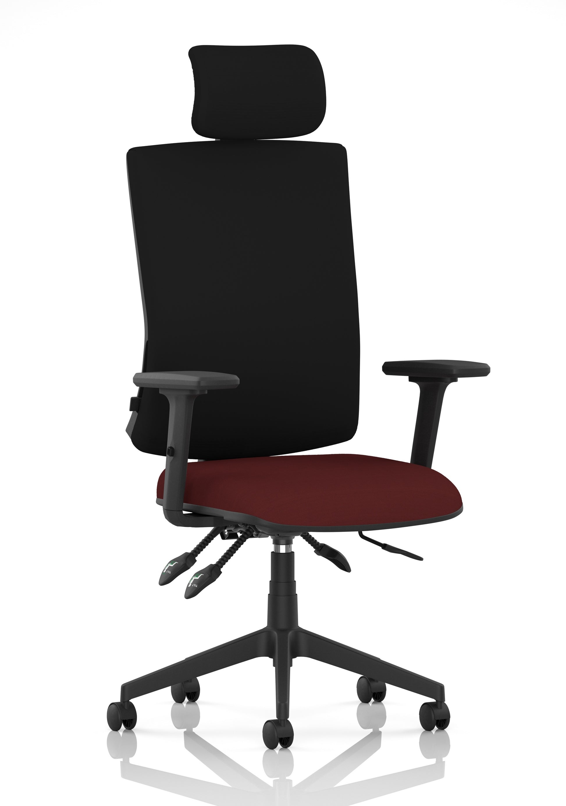 Orlena High Back Ergonomic Task Operator Office Chair with Headrest