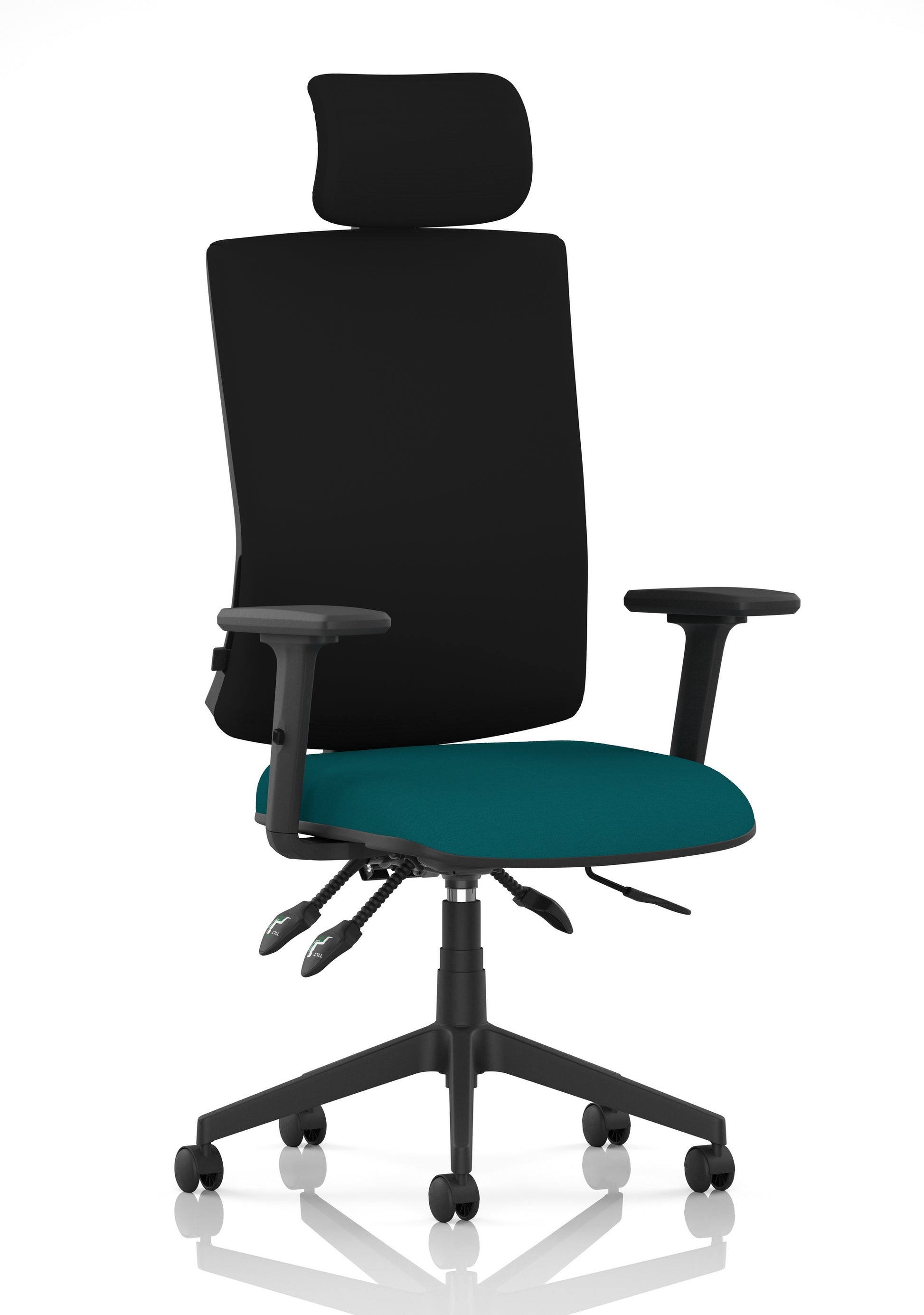 Orlena High Back Ergonomic Task Operator Office Chair with Headrest