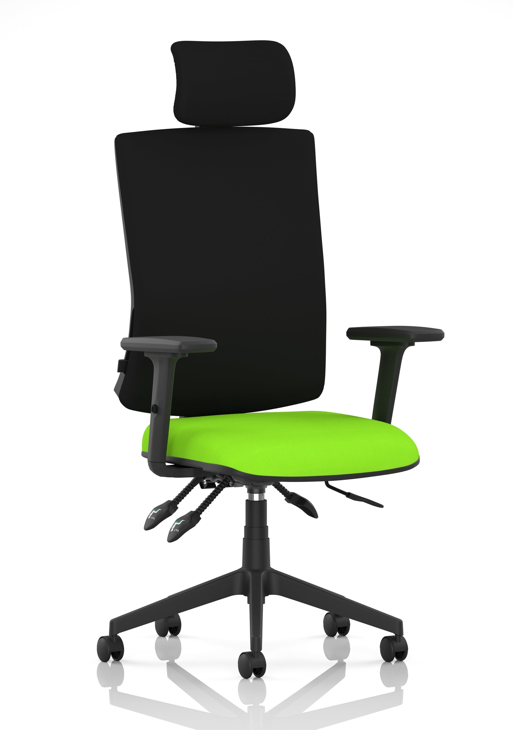 Orlena High Back Ergonomic Task Operator Office Chair with Headrest
