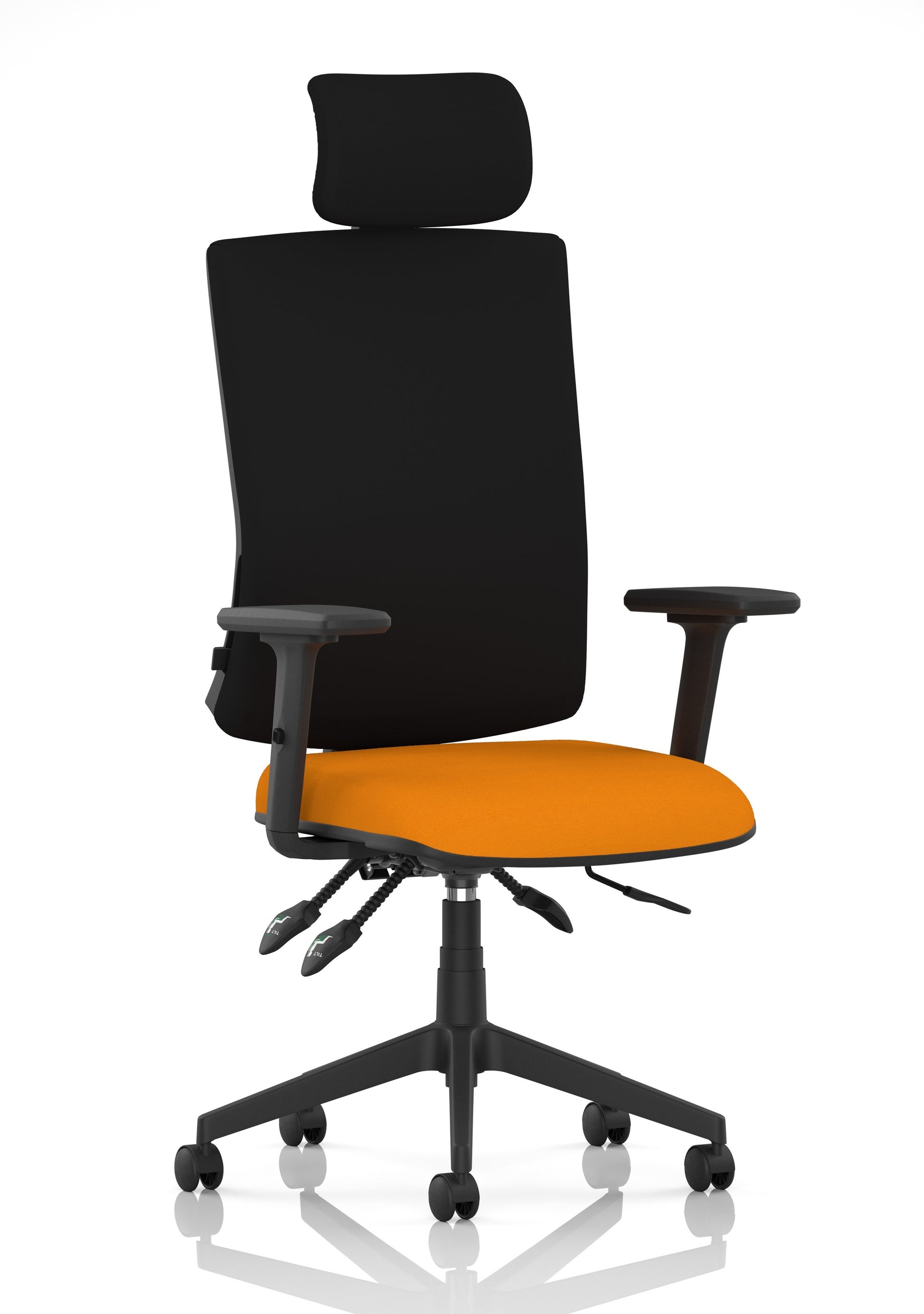 Orlena High Back Ergonomic Task Operator Office Chair with Headrest