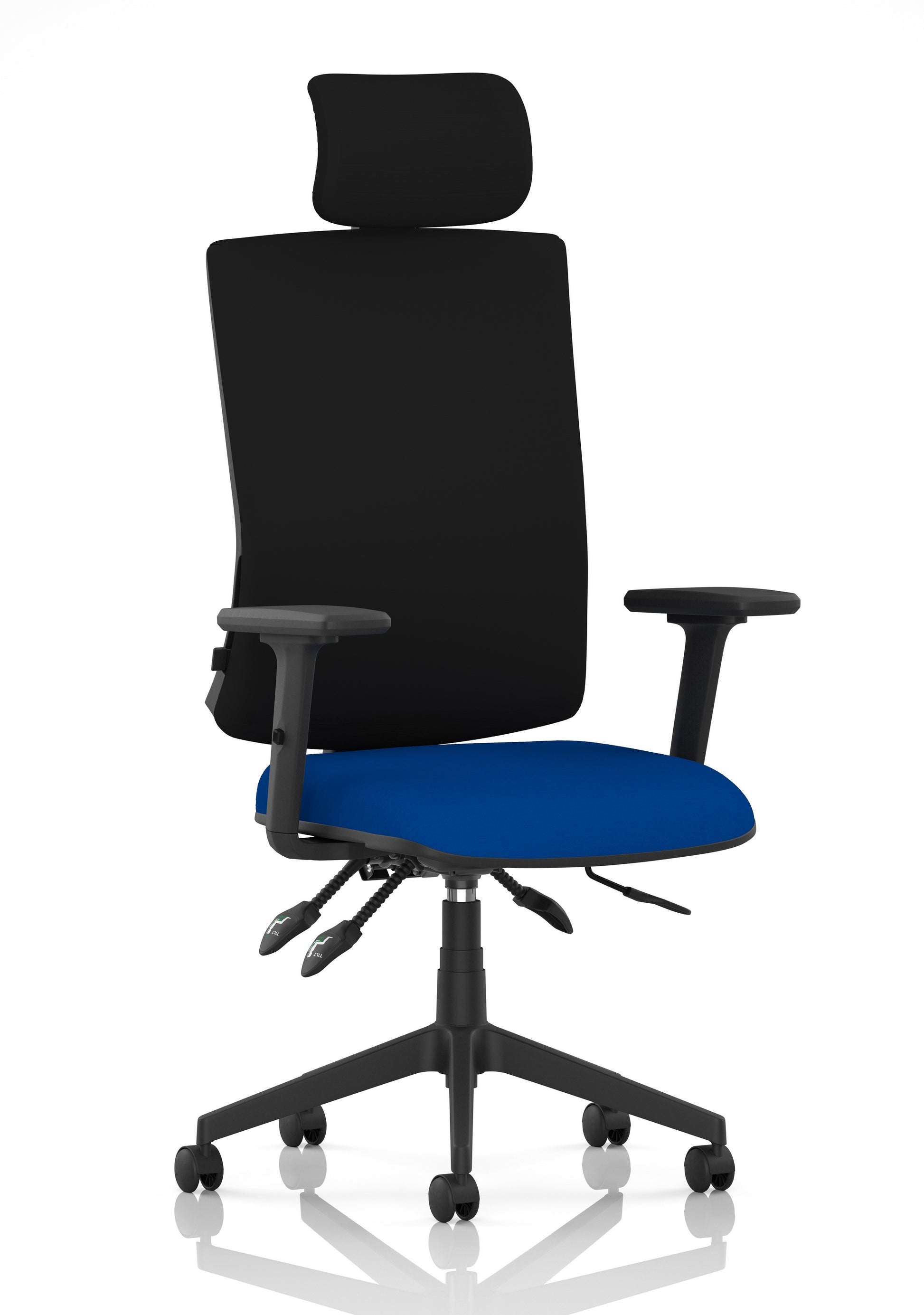 Orlena High Back Ergonomic Task Operator Office Chair with Headrest