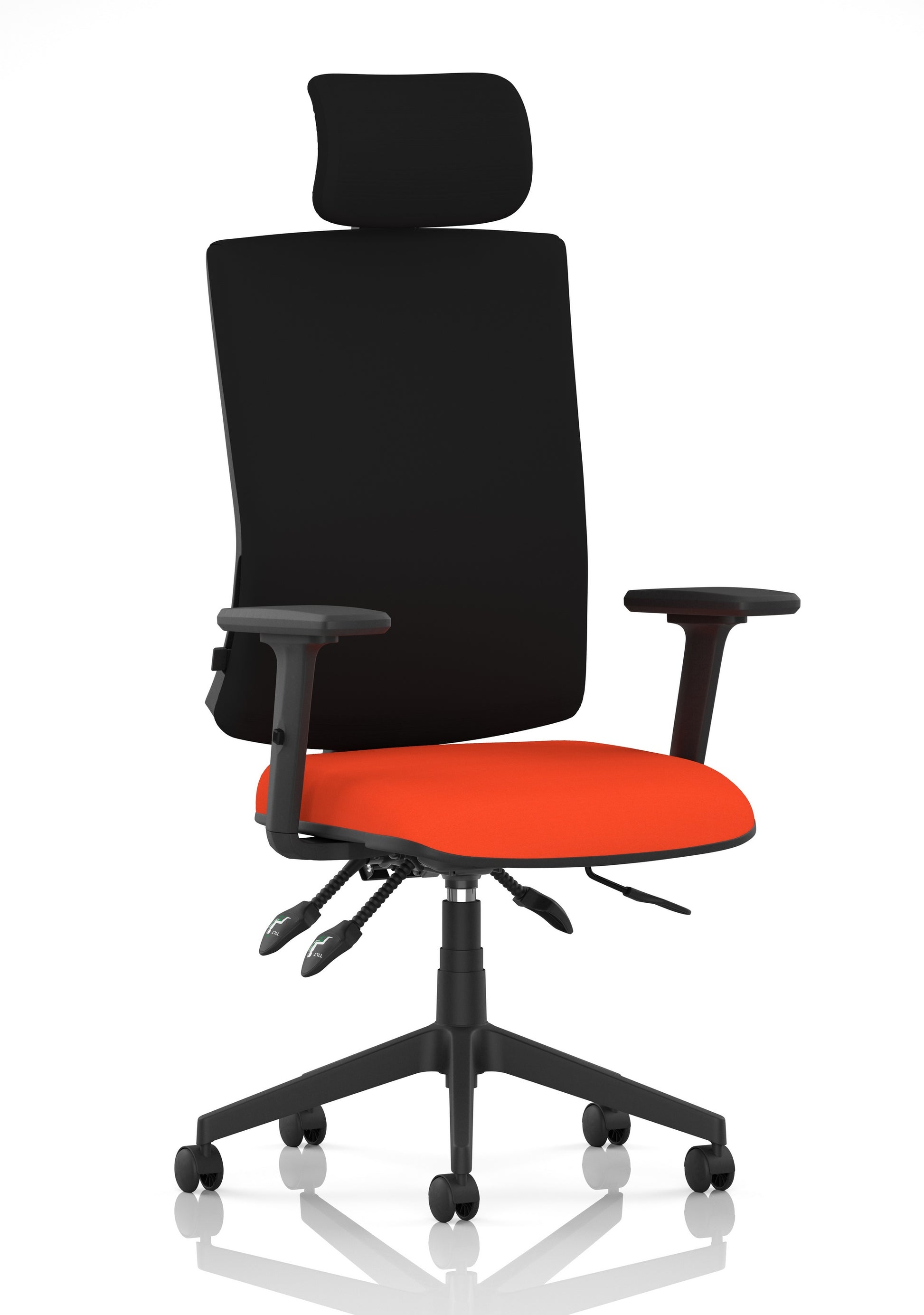 Orlena High Back Ergonomic Task Operator Office Chair with Headrest