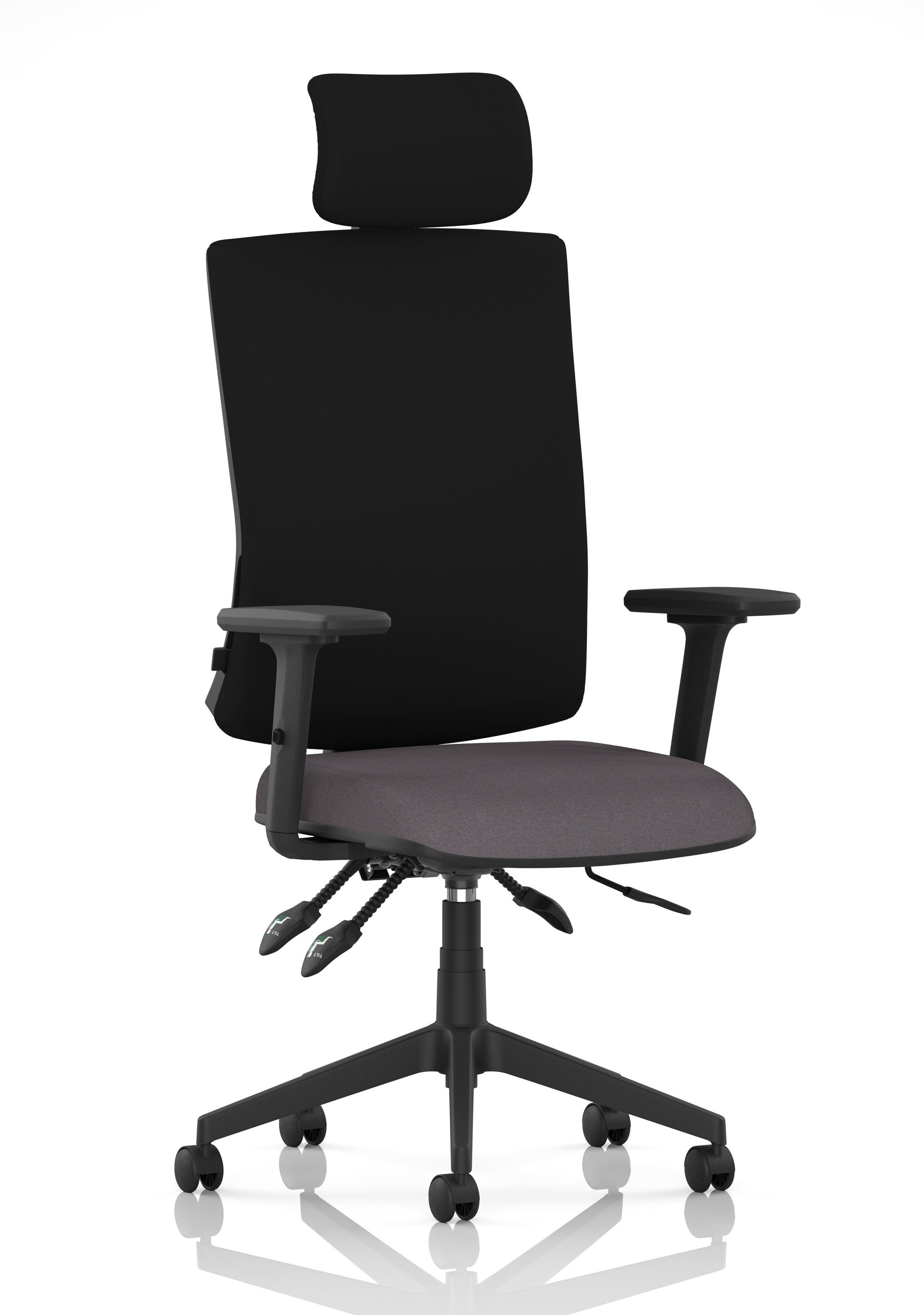 Orlena High Back Ergonomic Task Operator Office Chair with Headrest