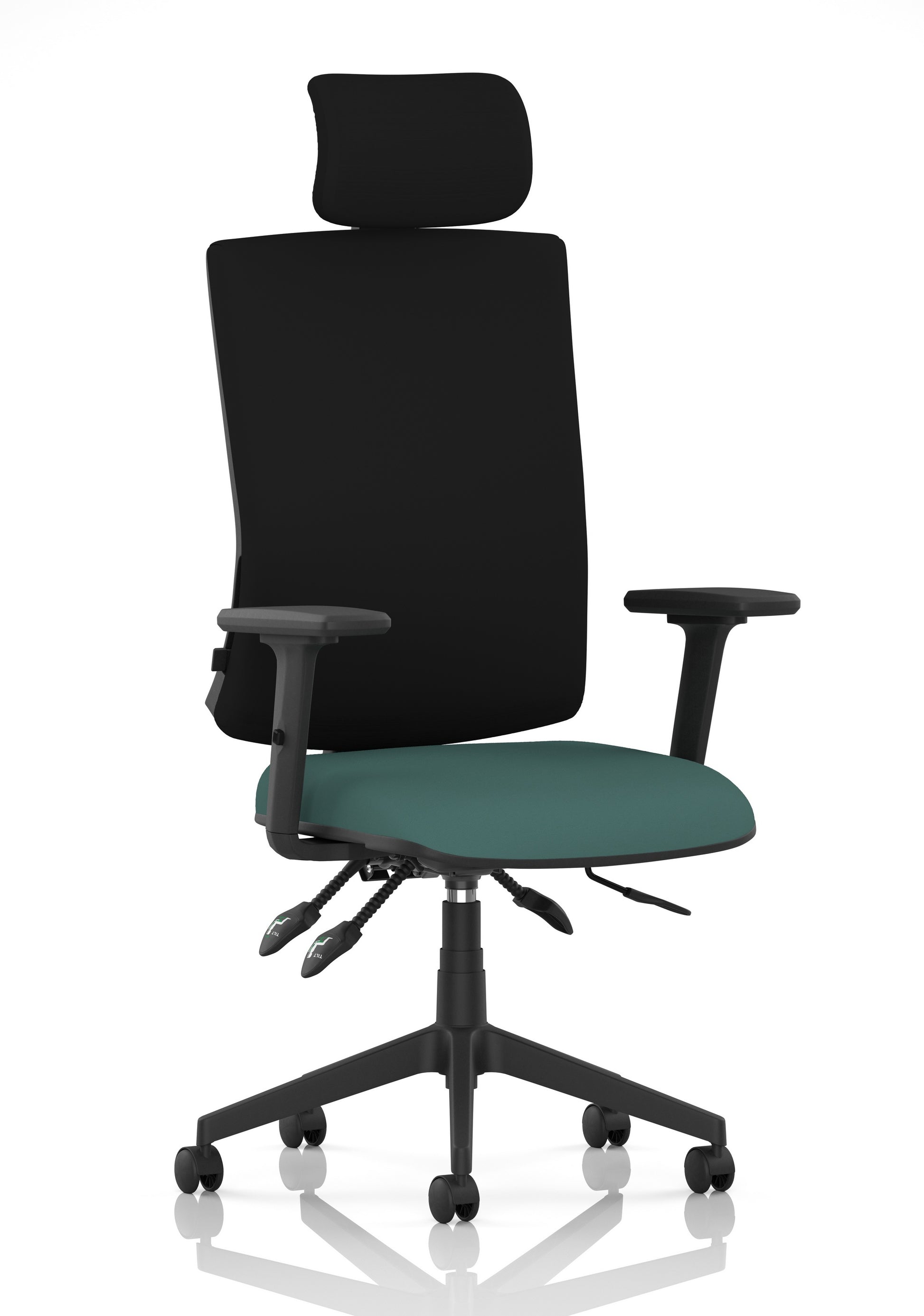 Orlena High Back Ergonomic Task Operator Office Chair with Headrest