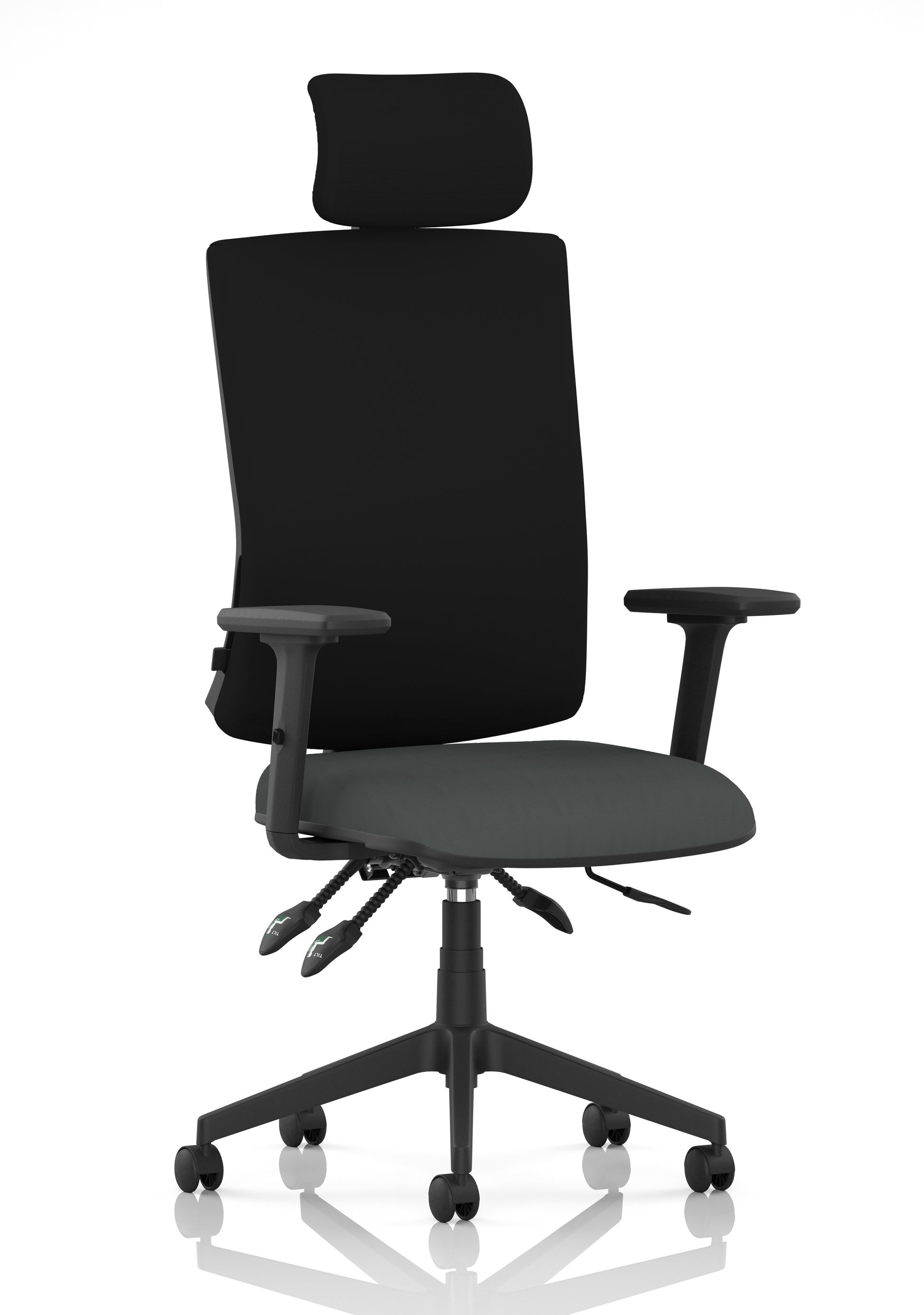 Orlena High Back Ergonomic Task Operator Office Chair with Headrest