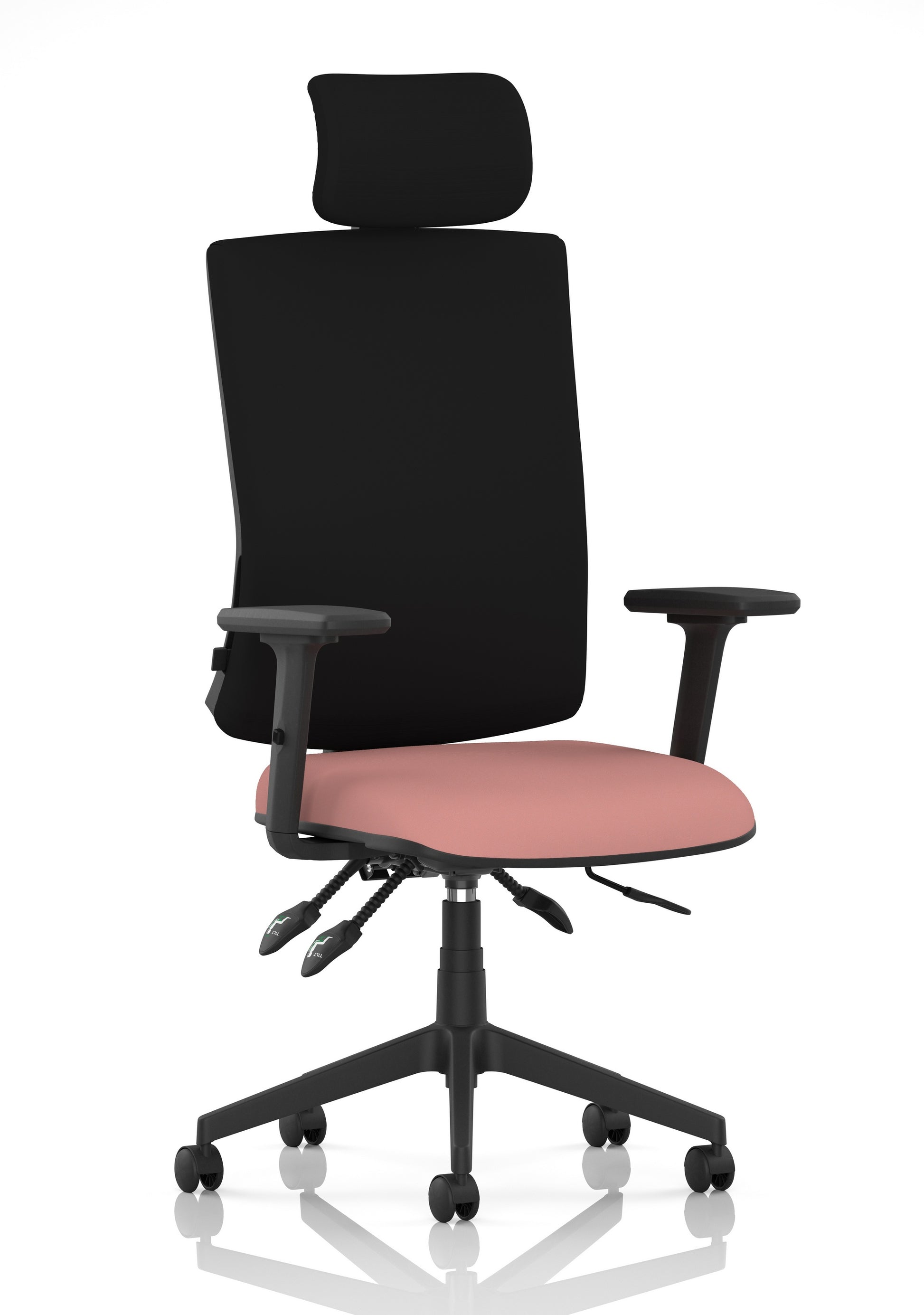 Orlena High Back Ergonomic Task Operator Office Chair with Headrest