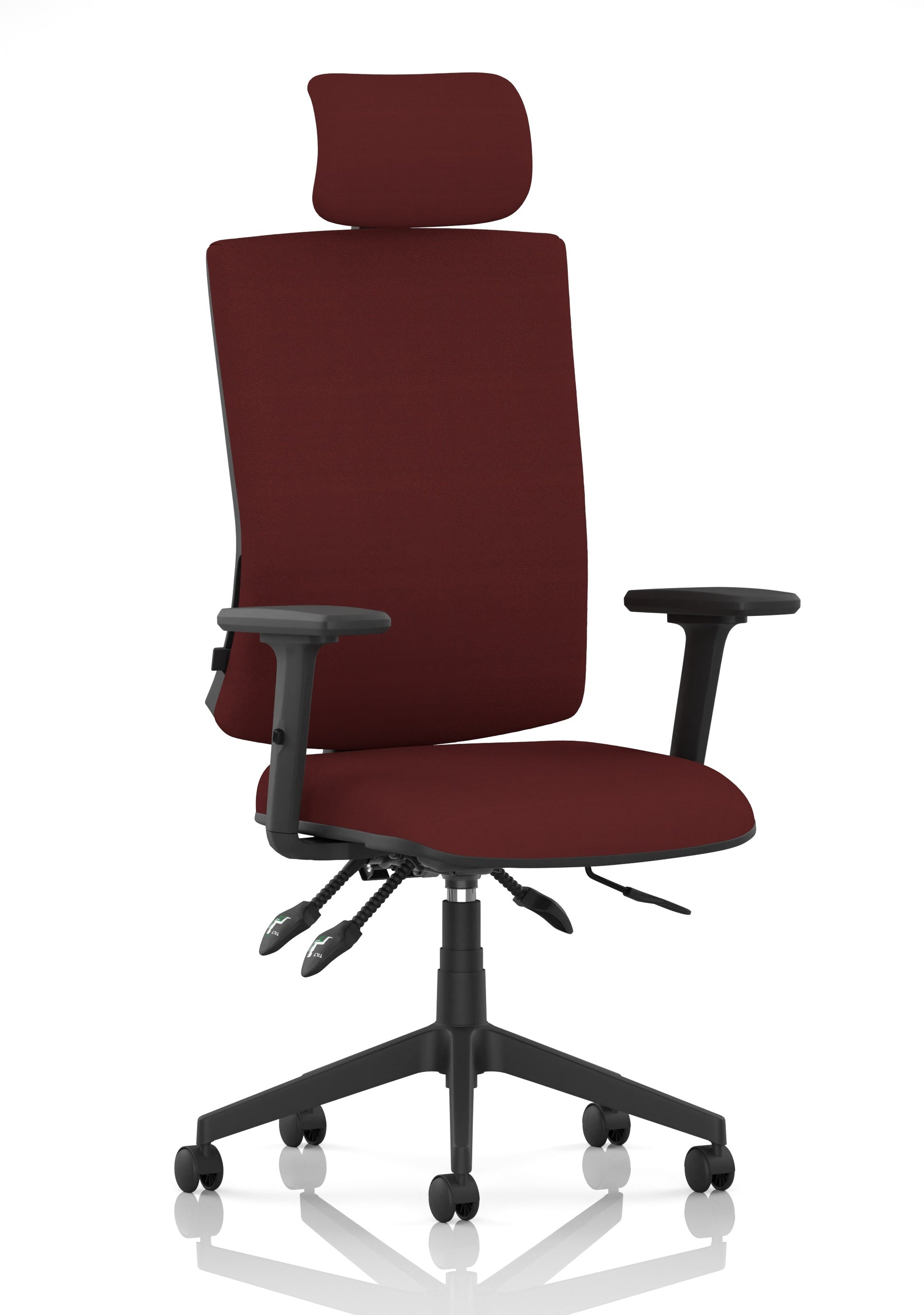 Orlena High Back Ergonomic Task Operator Office Chair with Headrest
