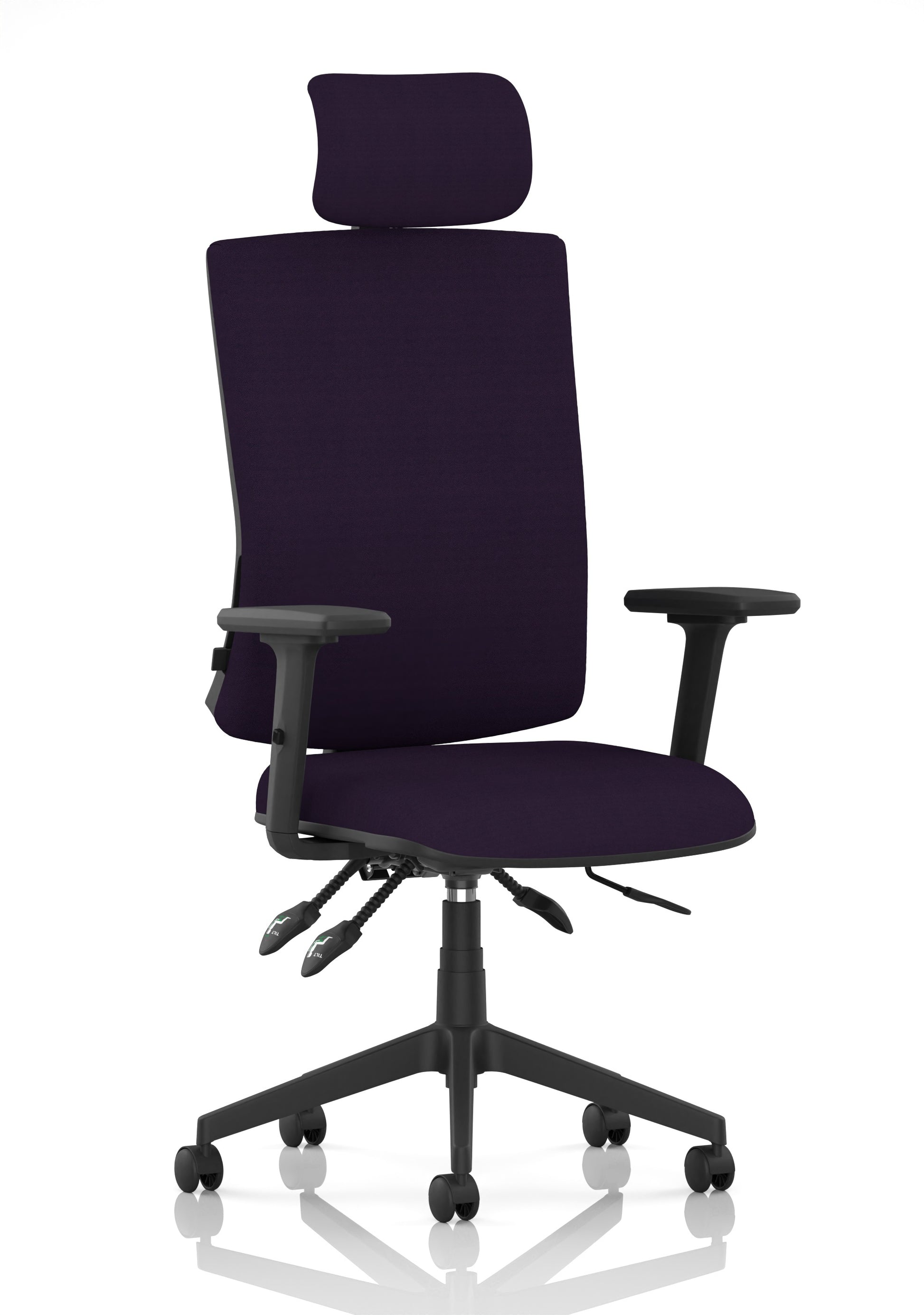 Orlena High Back Ergonomic Task Operator Office Chair with Headrest