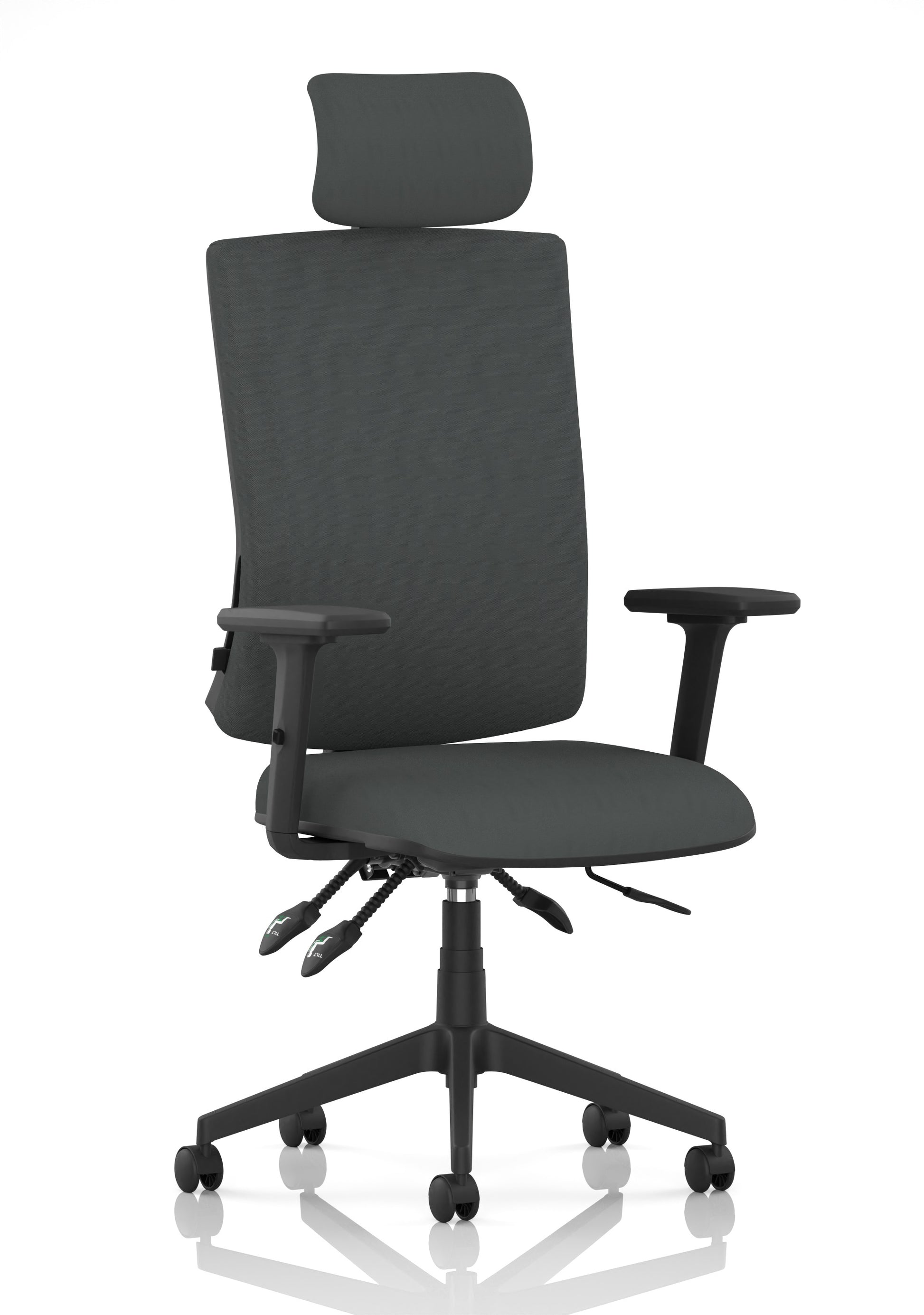 Orlena High Back Ergonomic Task Operator Office Chair with Headrest