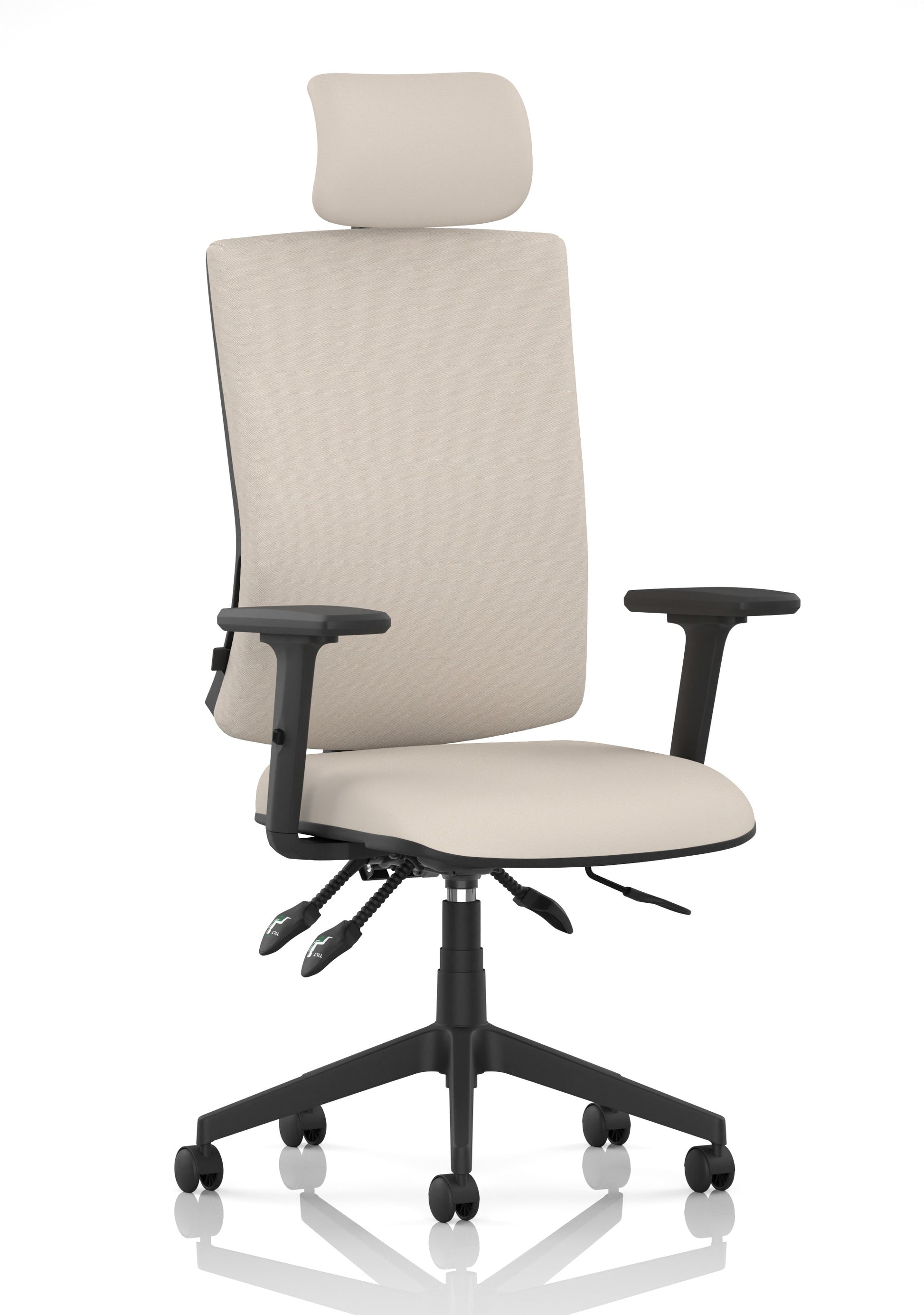 Orlena High Back Ergonomic Task Operator Office Chair with Headrest