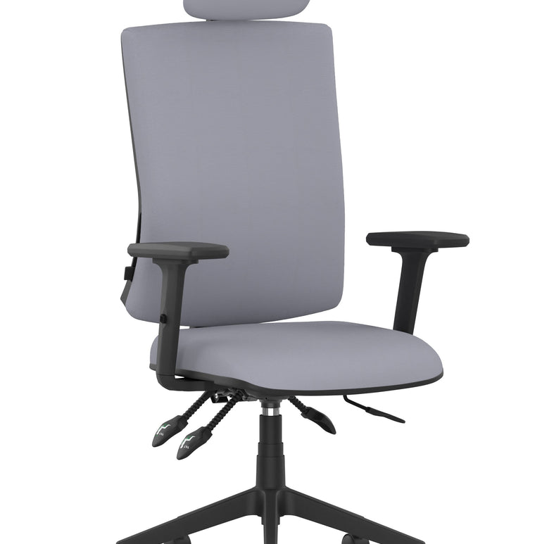 Orlena High Back Ergonomic Task Operator Office Chair with Headrest