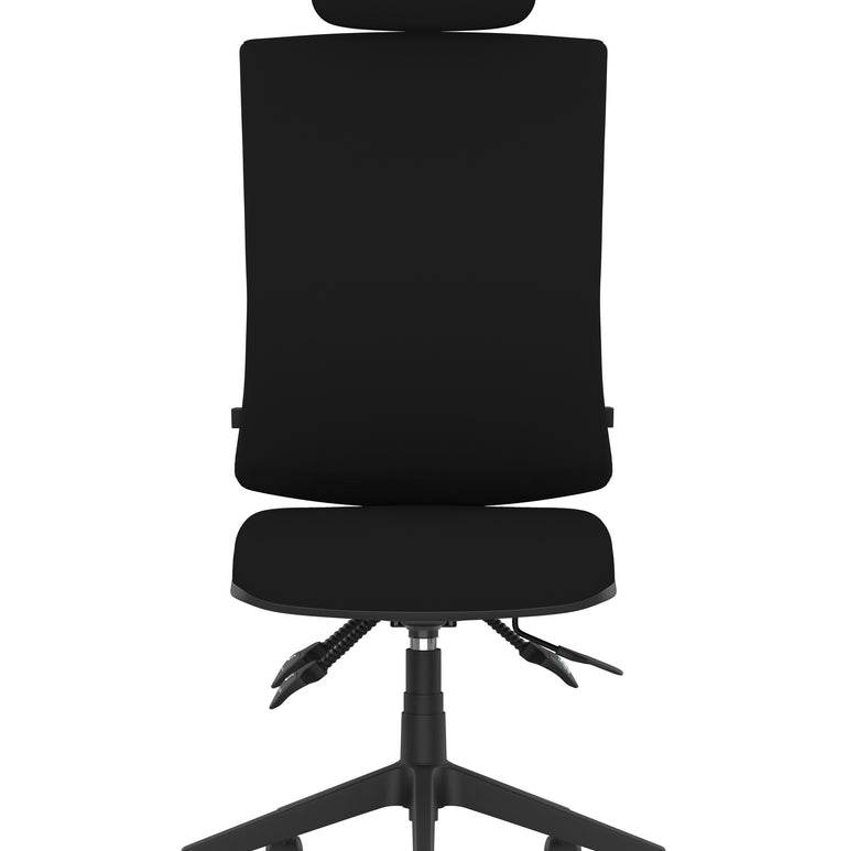 Orlena High Back Ergonomic Task Operator Office Chair with Headrest