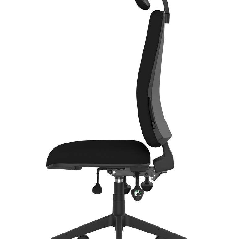 Orlena High Back Ergonomic Task Operator Office Chair with Headrest