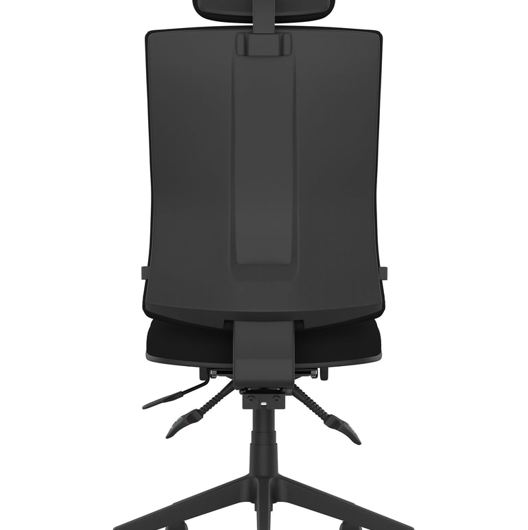 Orlena High Back Ergonomic Task Operator Office Chair with Headrest
