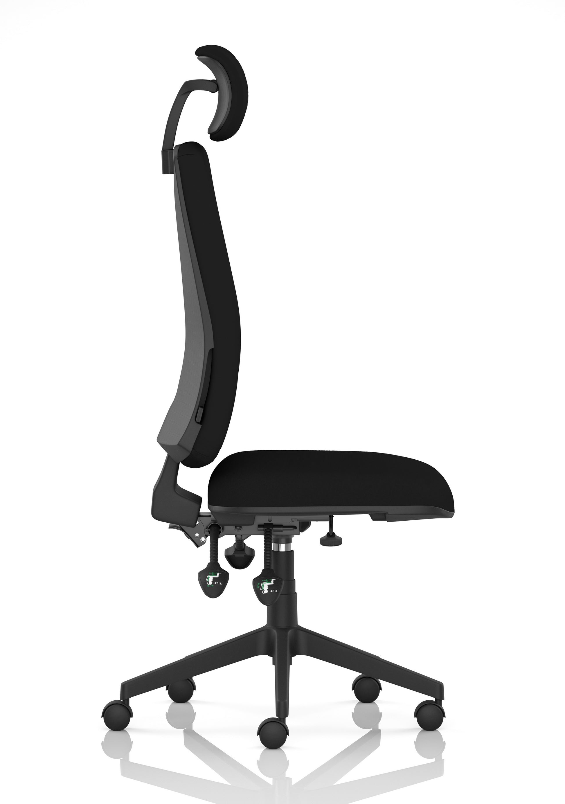 Orlena High Back Ergonomic Task Operator Office Chair with Headrest