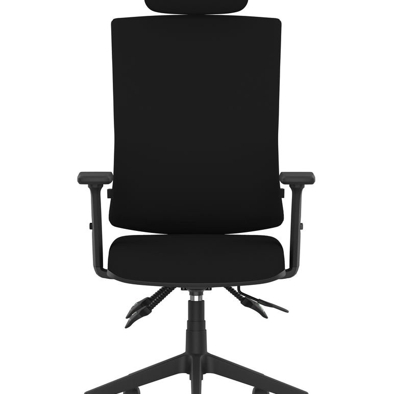 Orlena High Back Ergonomic Task Operator Office Chair with Headrest
