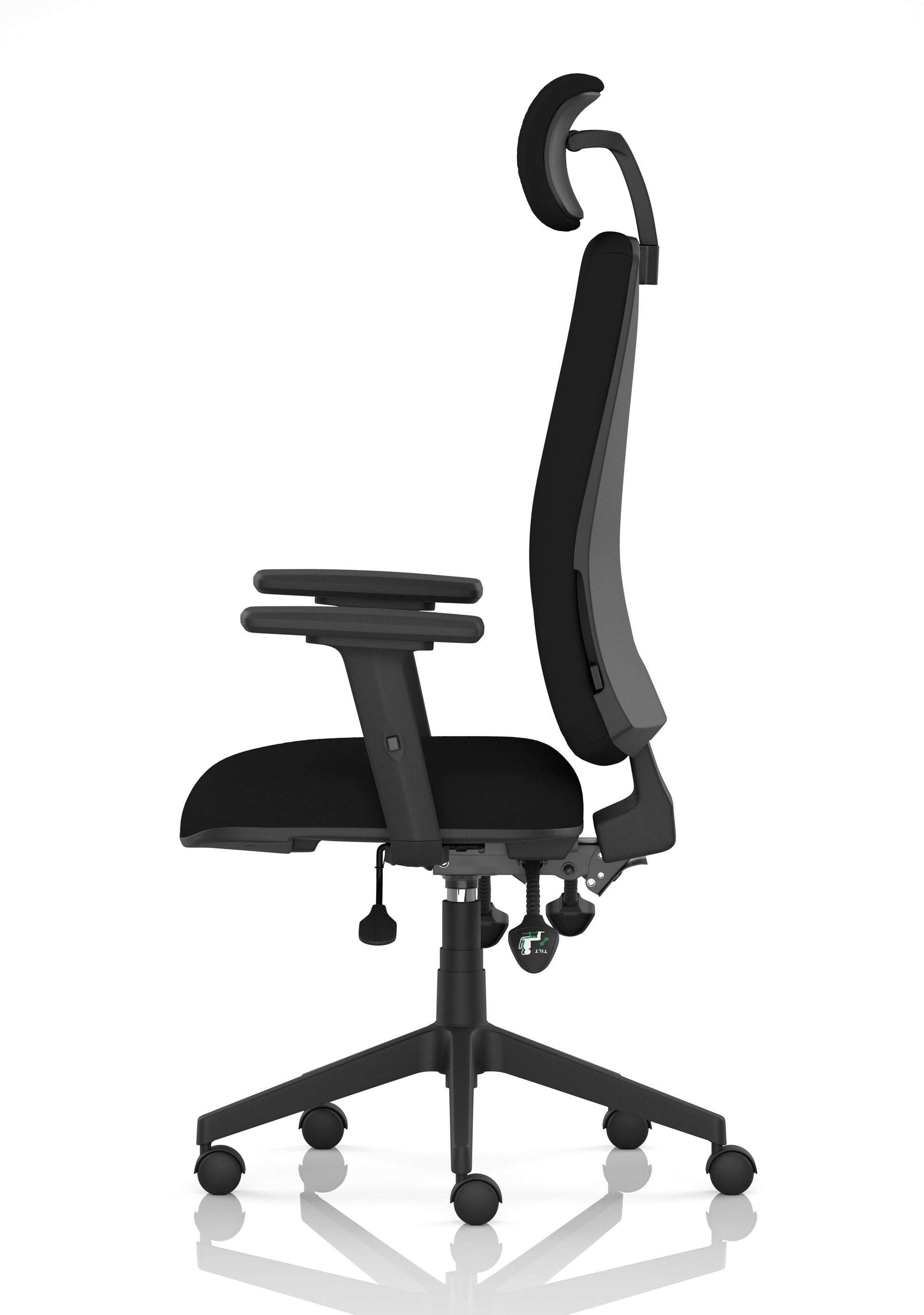 Orlena High Back Ergonomic Task Operator Office Chair with Headrest
