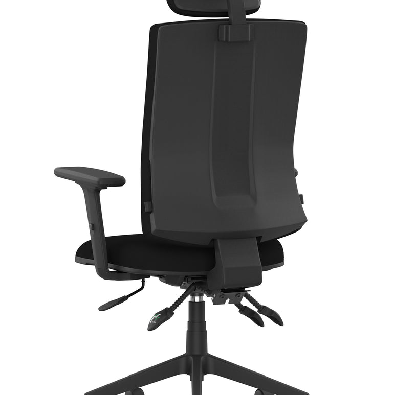 Orlena High Back Ergonomic Task Operator Office Chair with Headrest